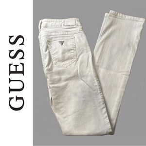 Guess Los Angeles Women’s White‎ Nicole Cigarette Jeans - Size 27
